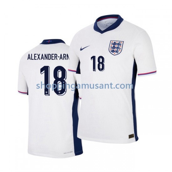 Maillot de Foot Angleterre Trent Alexander-Arnold 18 Homme Domicile Euro 2024 Manche Courte