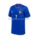Maillot de Foot France Antoine Griezmann 7 Homme Domicile Euro 2024 Manche Courte