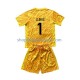 Maillot de Foot France Hugo Lloris 1 Gardien Enfant Domicile Euro 2024 Manche Courte