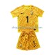 Maillot de Foot France Hugo Lloris 1 Gardien Enfant Domicile Euro 2024 Manche Courte