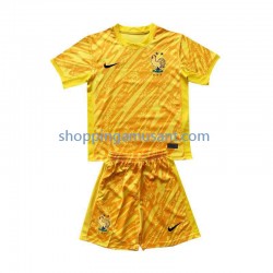 Maillot de Foot France Gardien Enfant Domicile Euro 2024 Manche Courte