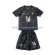 Maillot de Foot France Mike Maignan 16 Gardien Enfant Extérieur Euro 2024 Manche Courte