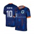 Maillot de Foot Pays-Bas Memphis Depay 10 Homme Extérieur Euro 2024 Manche Courte