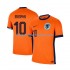 Maillot de Foot Pays-Bas Memphis Depay 10 Homme Domicile Euro 2024 Manche Courte