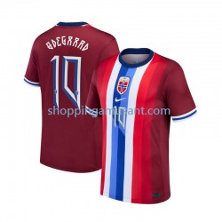 Maillot de Foot Norvège Martin Odegaard 10 Homme Domicile 2024 Manche Courte