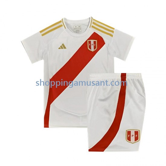 Maillot de Foot Pérou Enfant Domicile 2024 Manche Courte