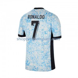 Maillot de Foot Portugal Cristiano Ronaldo 7 Homme Extérieur Euro 2024 Manche Courte