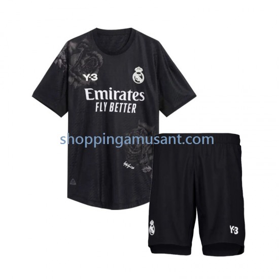 Maillot de Foot Real Madrid Y3 Gardien Enfant 4ème 2023-2024 Manche Courte
