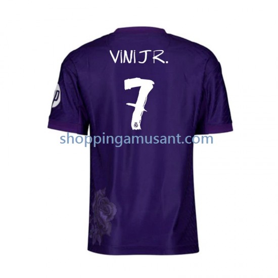 Maillot de Foot Real Madrid Vinicius Junior 7 Y-3 Homme 4ème 2023-2024 Manche Courte