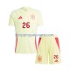 Maillot de Foot Espagne Pedri 26 Enfant Extérieur Euro 2024 Manche Courte