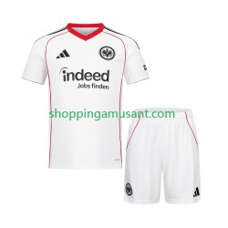Maillot de Foot Eintracht Frankfurt Enfant Extérieur 2025-2026 Manche Courte