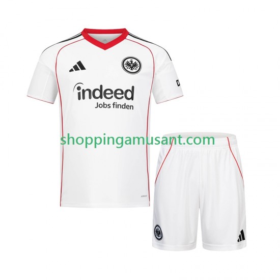 Maillot de Foot Eintracht Frankfurt Enfant Extérieur 2025-2026 Manche Courte