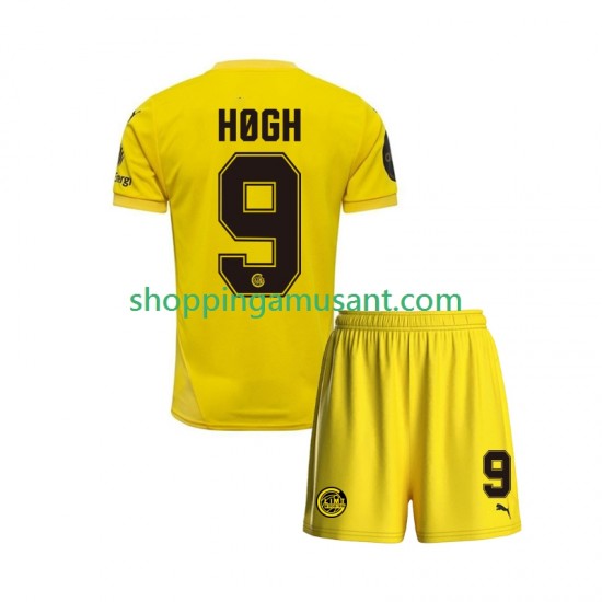 Maillot de Foot FK Bodø/Glimt Kasper Hogh 9 Enfant Domicile 2025 Manche Courte