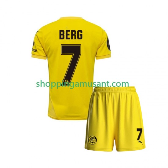 Maillot de Foot FK Bodø/Glimt Patrick Berg 7 Enfant Domicile 2025 Manche Courte