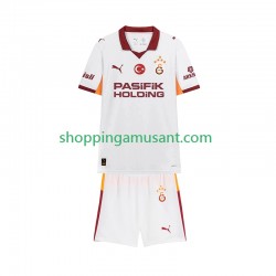 Maillot de Foot Galatasaray Enfant Extérieur 2025-2026 Manche Courte