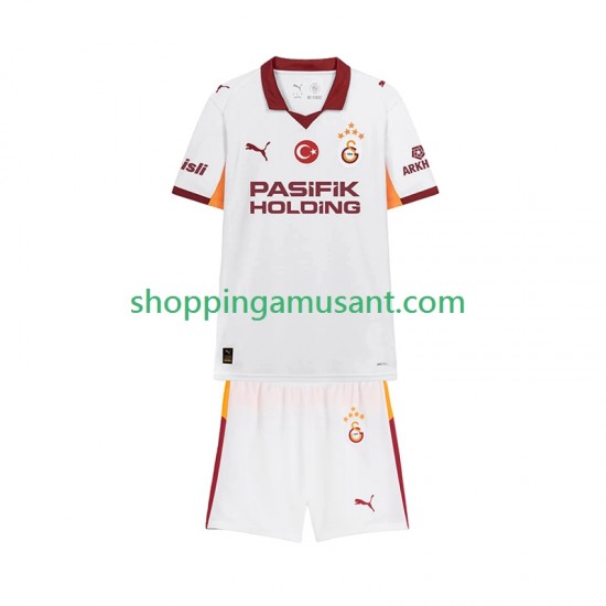 Maillot de Foot Galatasaray Enfant Extérieur 2025-2026 Manche Courte