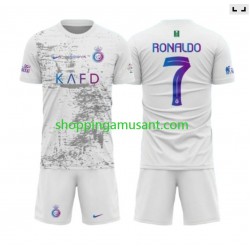 Maillot de Foot Al-Nassr Ronaldo 7 Enfant Neutre 2023-2024 Manche Courte