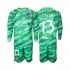 Maillot de Foot Atlético Madrid Jan Oblak 13 Green color Gardien Enfant Extérieur 2023-2024 Manche Longue