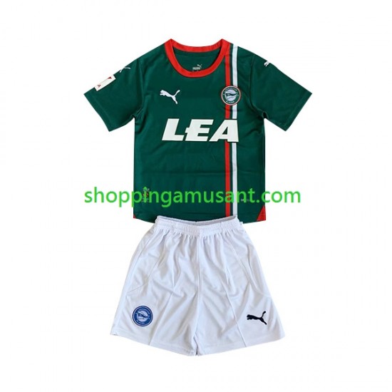 Maillot de Foot Deportivo Alaves Enfant Extérieur 2023-2024 Manche Courte