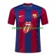 Maillot de Foot FC Barcelone Rolling Stones Homme Domicile 2023-2024 Manche Courte