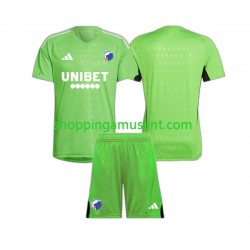Maillot de Foot FC Copenhague Gardien Enfant 4ème 2023-2024 Manche Courte