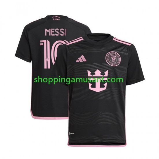 Maillot de Foot InterMiami Lionel Messi 10 Homme Extérieur 2024 Manche Courte