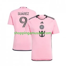 Maillot de Foot InterMiami Suárez Luis 9 Homme Domicile 2024 Manche Courte Maillot de Foot InterMiami Suárez Luis 9 Homme Domicile 2024 Manche Courte