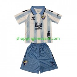 Maillot de Foot Málaga CF Enfant Domicile 2023-2024 Manche Courte