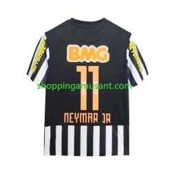 Maillot de Foot Santos FC Neymar JR 11 -2012 Rétro Homme Extérieur 2011 Manche Courte