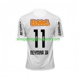 Maillot de Foot Santos FC Neymar JR 11 -2012 Rétro Homme Domicile 2011 Manche Courte