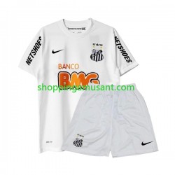 Maillot de Foot Santos FC -2012 Rétro Enfant Domicile 2011 Manche Courte