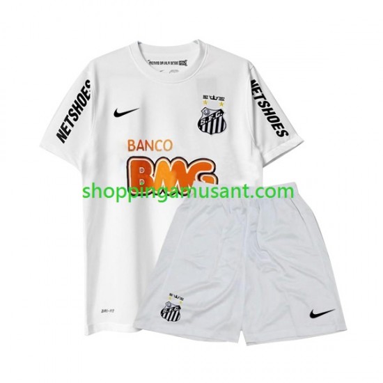Maillot de Foot Santos FC -2012 Rétro Enfant Domicile 2011 Manche Courte
