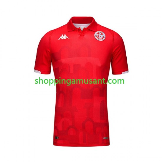 Maillot de Foot Tunisie Homme Domicile 2023-2024 Manche Courte