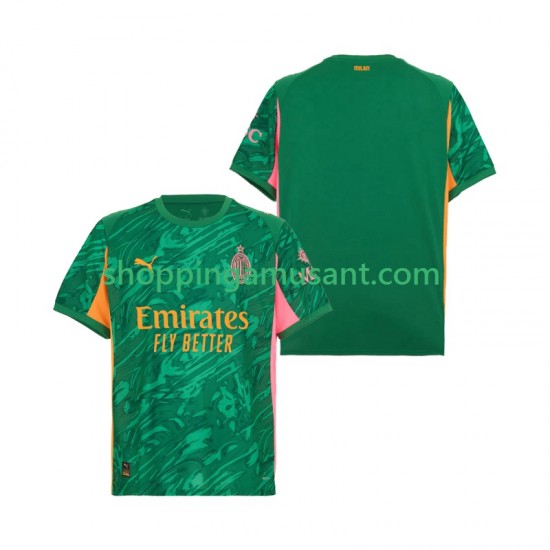 AC Milan Gardien Homme Extérieur 2025-2026 Manche Courte Maillot de Foot