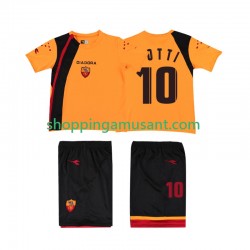 AS Rome TOTTI 10 2005- Rétro Enfant Domicile 2006 Manche Courte Maillot de Foot