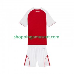 Arsenal Enfant Domicile 2025-2026 Manche Courte Maillot de Foot