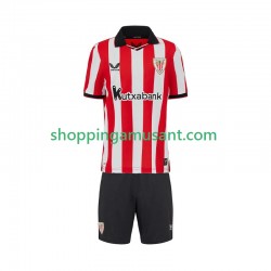 Athletic Bilbao Enfant Domicile 2025-2026 Manche Courte Maillot de Foot