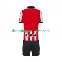 Athletic Bilbao Enfant Domicile 2025-2026 Manche Courte Maillot de Foot