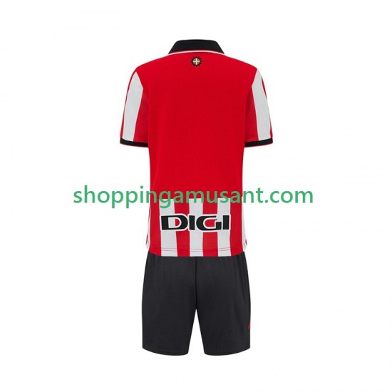 Athletic Bilbao Enfant Domicile 2025-2026 Manche Courte Maillot de Foot