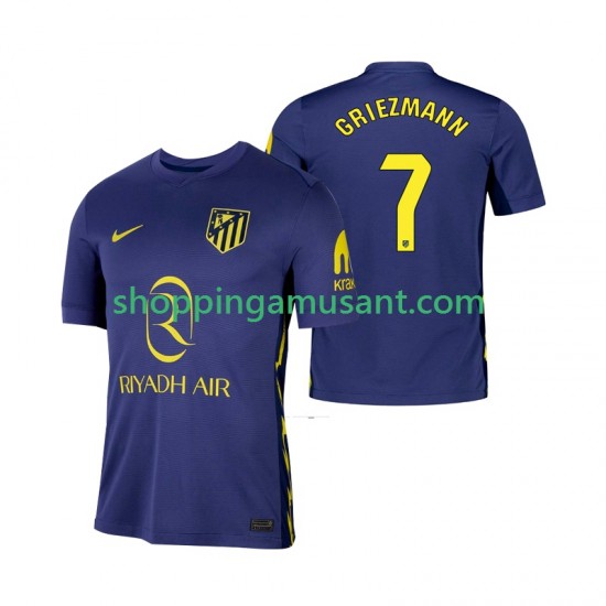 Atlético Madrid Antoine Griezmann 7 Homme Extérieur 2025-2026 Manche Courte Maillot de Foot