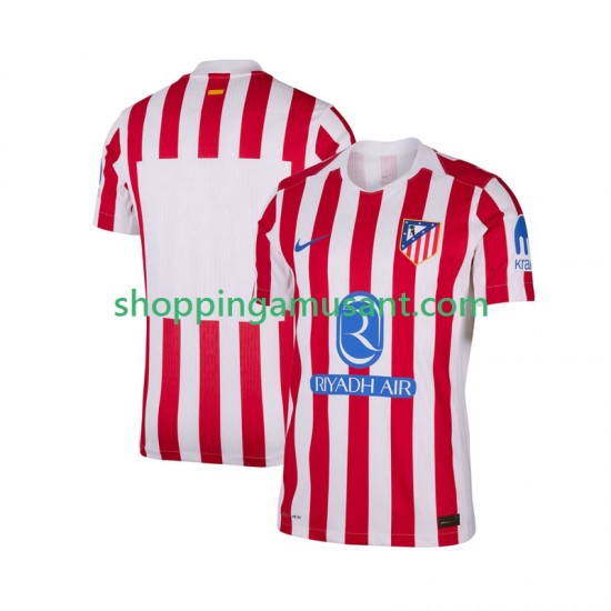 Atlético Madrid Homme Domicile 2025-2026 Manche Courte Maillot de Foot