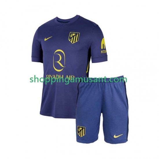 Atlético Madrid Enfant Extérieur 2025-2026 Manche Courte Maillot de Foot