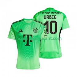 Bayern Munich Jonas Urbig 40 Gardien Homme Domicile 2025-2026 Manche Courte Maillot de Foot