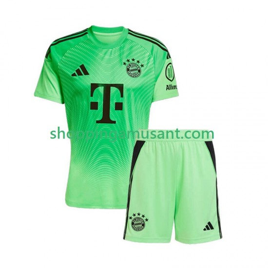 Bayern Munich Gardien Enfant Domicile 2025-2026 Manche Courte Maillot de Foot