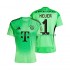 Bayern Munich Manuel Neuer 1 Gardien Homme Domicile 2025-2026 Manche Courte Maillot de Foot