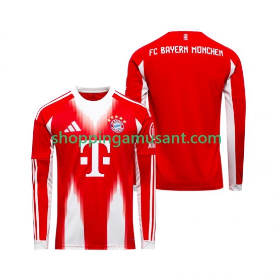 Bayern Munich Homme Domicile 2025-2026 Manche Longue Maillot de Foot