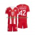 Bayern Munich Jamal Musiala 42 Enfant Domicile 2025-2026 Manche Courte Maillot de Foot