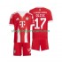 Bayern Munich Michael Olise 17 Enfant Domicile 2025-2026 Manche Courte Maillot de Foot