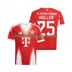 Bayern Munich Thomas Muller 25 Homme Domicile 2025-2026 Manche Courte Maillot de Foot