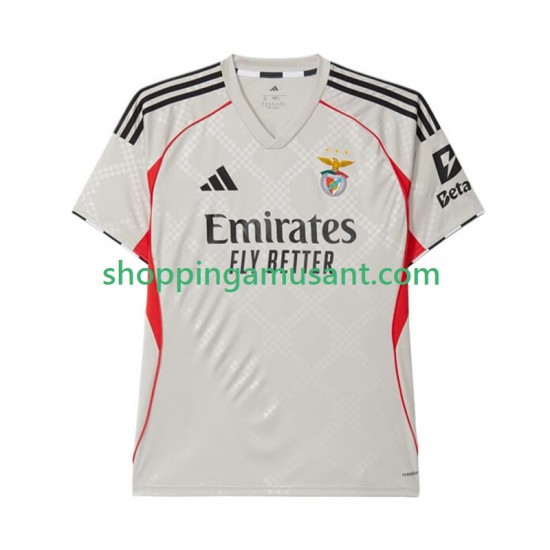 Benfica Homme Extérieur 2025-2026 Manche Courte Maillot de Foot